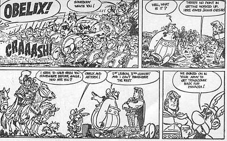 Asterix paperback inside image