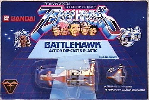 Small carded Battlehawk diecast