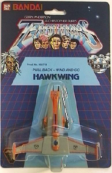 Bandai carded Hawkwing pull-back